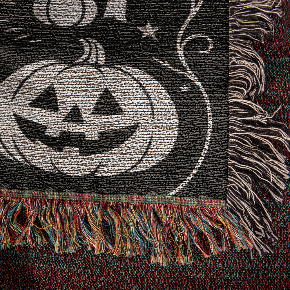 The Haunted Path - Custom Woven Blanket