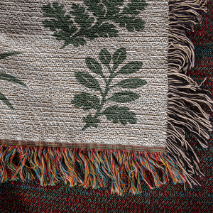 Botanical Garden Woven Blanket