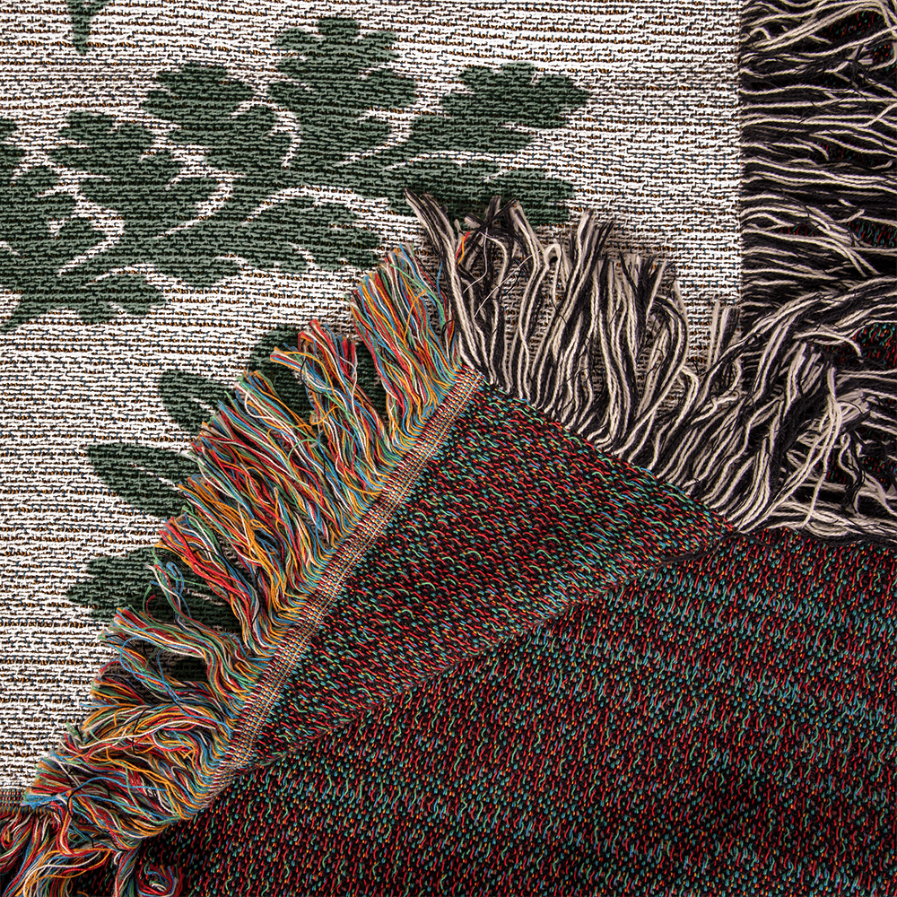Botanical Garden Woven Blanket