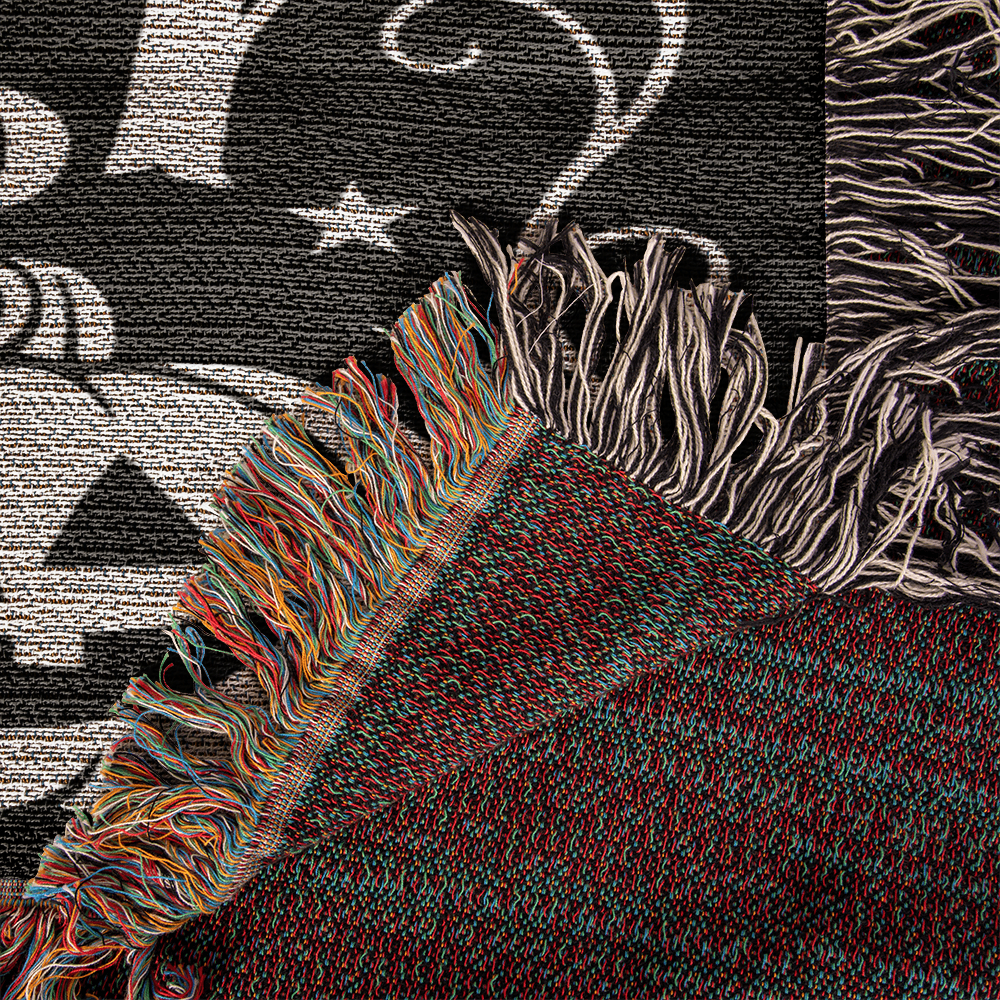 The Haunted Path - Custom Woven Blanket