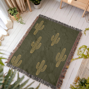 Sunlit Saguaro Blanket