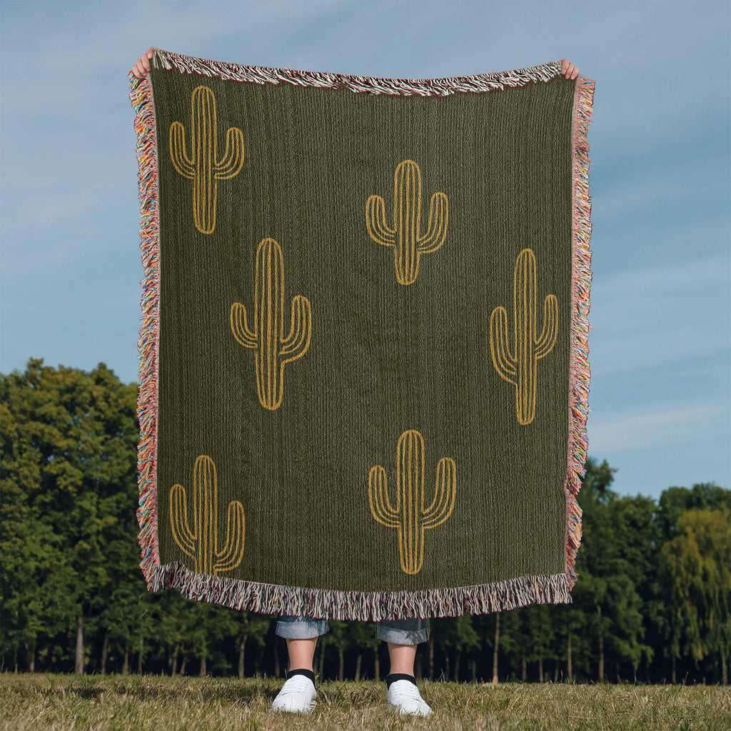 Sunlit Saguaro Blanket