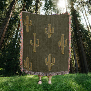 Sunlit Saguaro Blanket