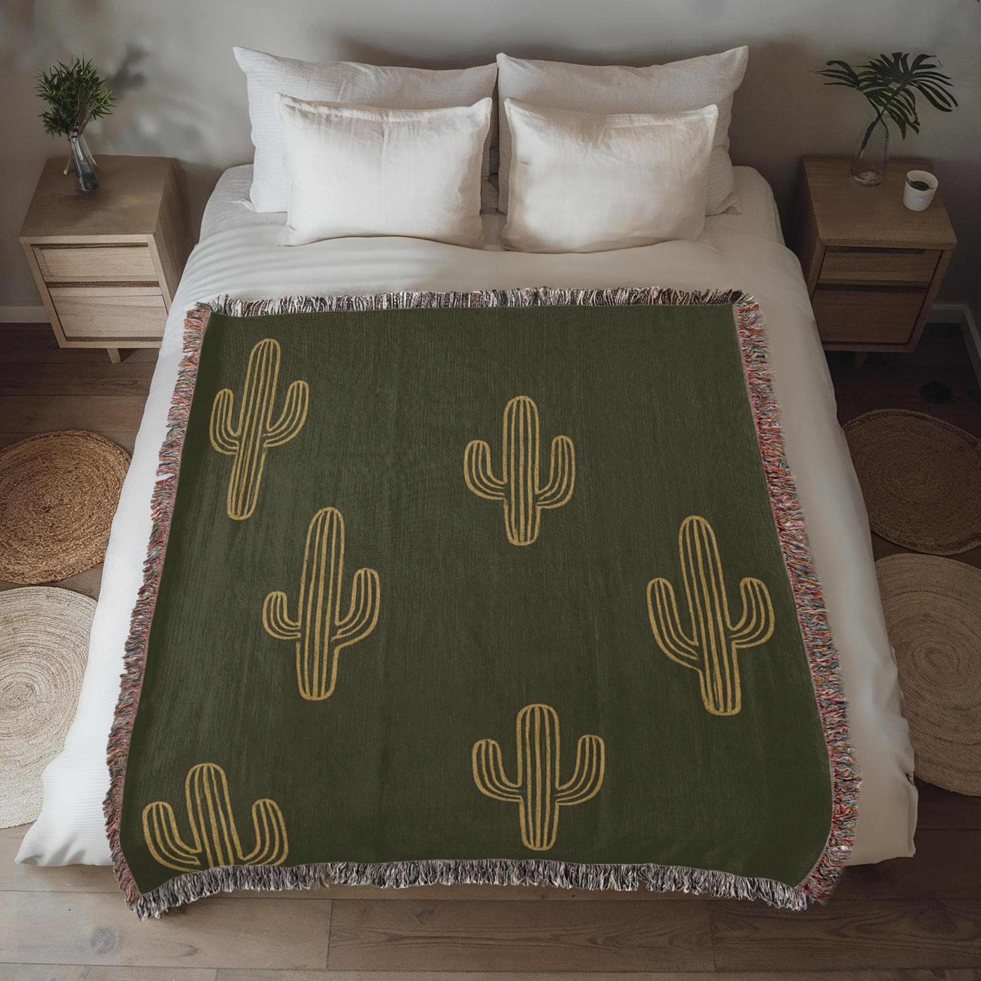 Sunlit Saguaro Blanket