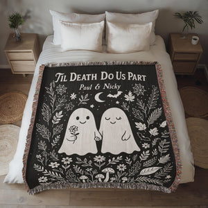 Spooky Soulmates - Custom Woven Blanket