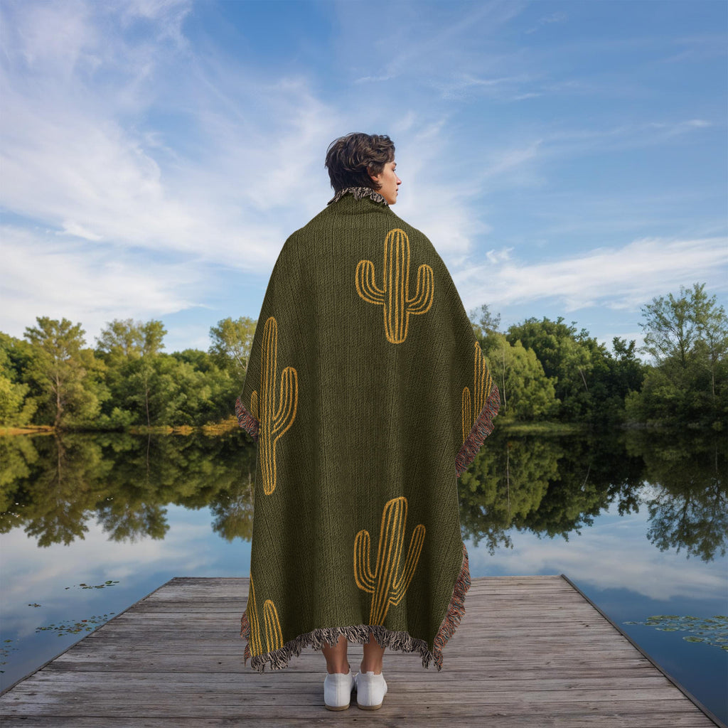 Sunlit Saguaro Blanket